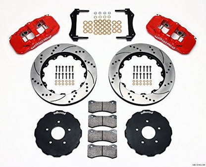 97-13 CORVETTE KIT,FRONT,W6A,14.2,DR,RED