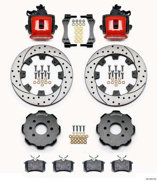 88-04 HONDA/ACURA 2.39,REAR PB,12,RED,DR
