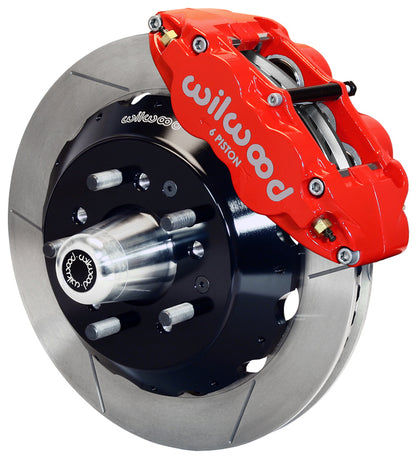 68-69 MUSTANG KIT,FRONT,SL6R,13",RED CAL