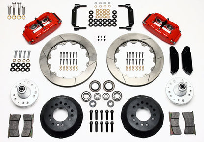 68-69 MUSTANG KIT,FRONT,SL6R,13",RED CAL