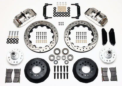 70-73 MUSTANG KIT,FRONT,13",DRILLED,POLISHED