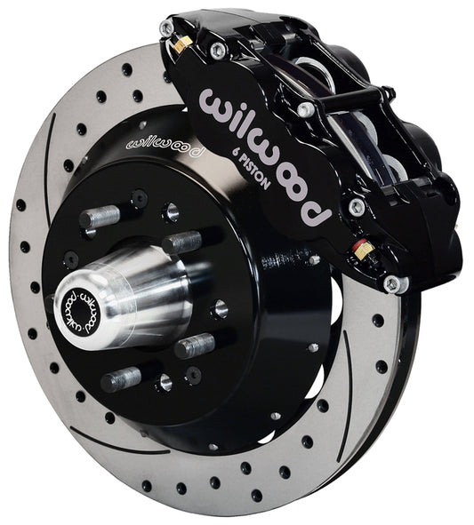 70-73 MUSTANG KIT,FRONT,13",DRILLED,POLISHED