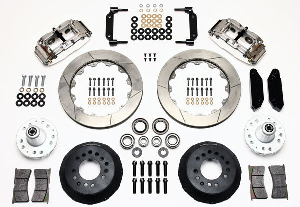 70-73 MUSTANG KIT,FRONT,SL6R,13",POLISHED