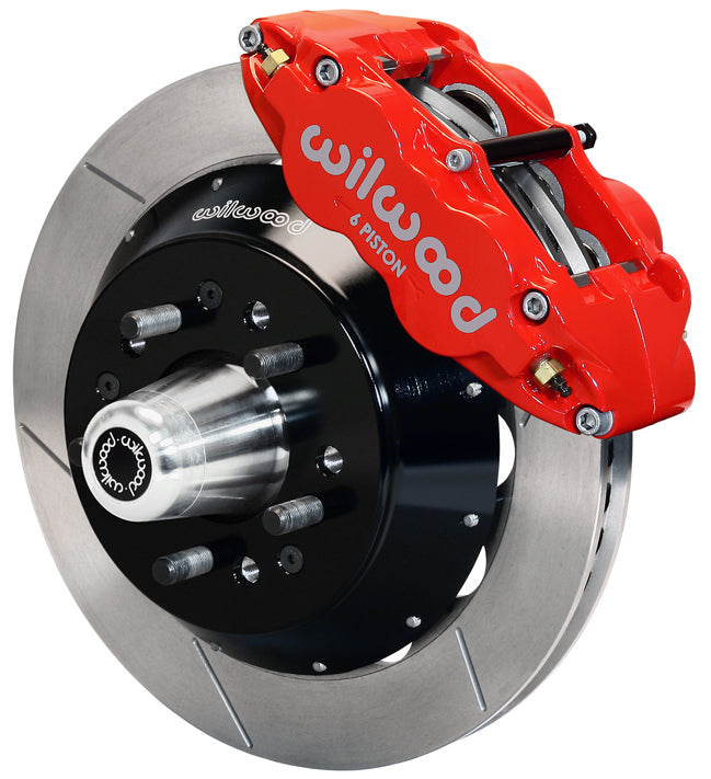 70-73 MUSTANG KIT,FRONT,SL6R,13",RED CAL