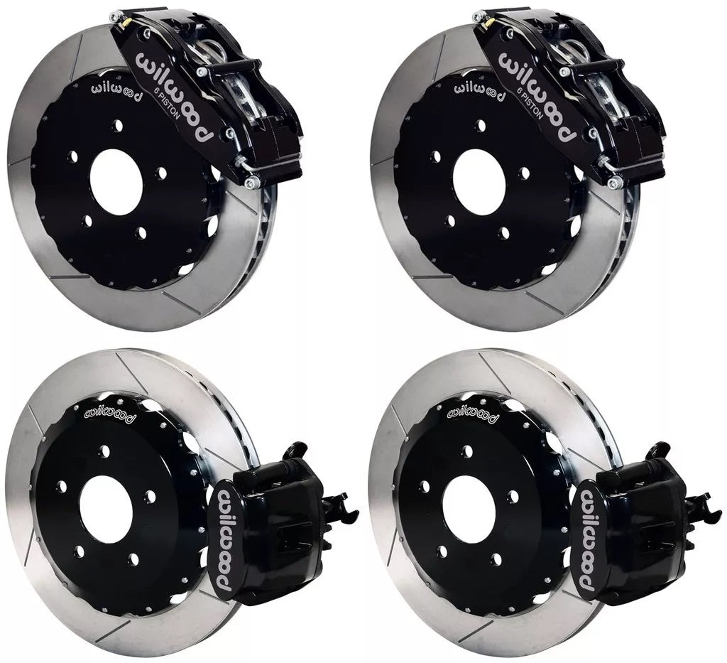 00-09 HONDA S2000 FULL DISC BRAKE KIT,13" ROTORS,BLACK CALIPERS