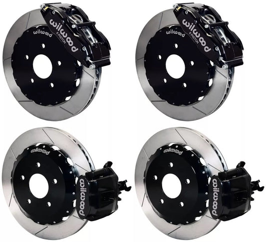 00-09 HONDA S2000 FULL DISC BRAKE KIT,13" ROTORS,BLACK CALIPERS