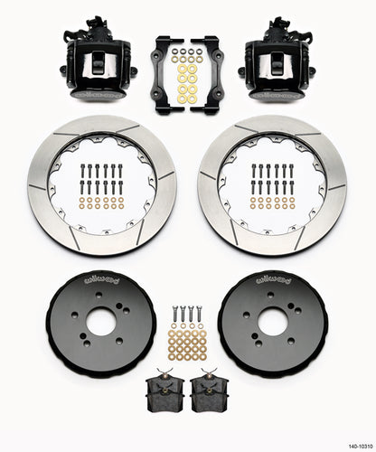 00-09 HONDA S2000 FULL DISC BRAKE KIT,13" ROTORS,BLACK CALIPERS