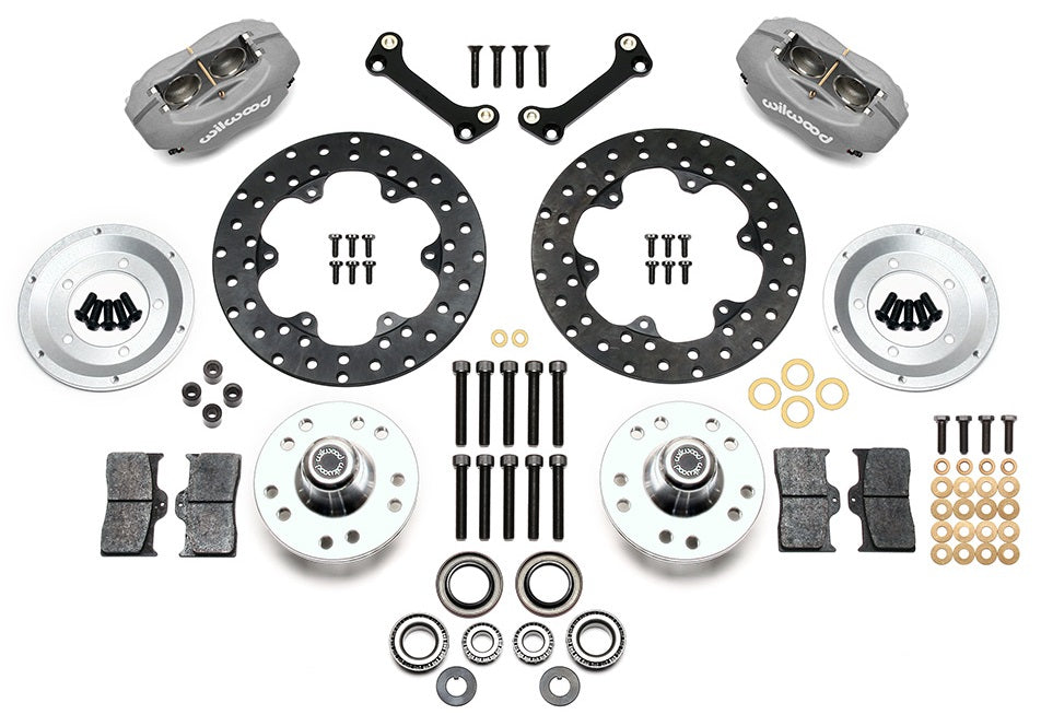 82-92 CAMARO DRAG KIT,FRONT,10.75",DRILLED