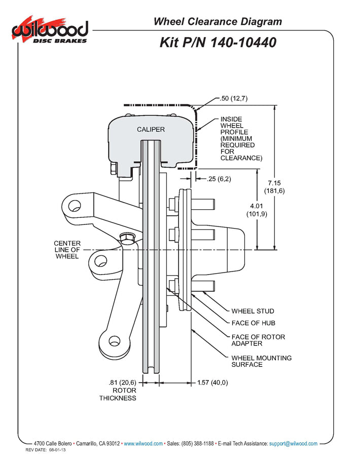 74-80 PINTO KIT,FRONT,FDL,12.19,RED CAL