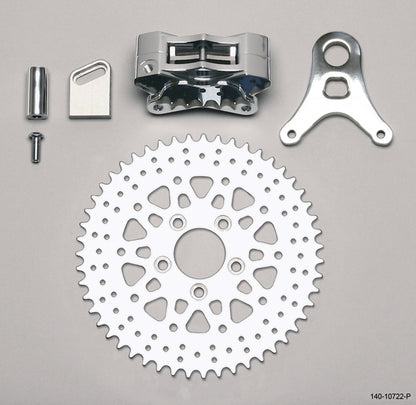 GP310 MOTORCYCLE SPROCKET KIT,LEFT,48,POLISHED