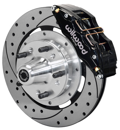 37-48 FORD KIT,FRONT,DP6,12",DRILLED,BLACK