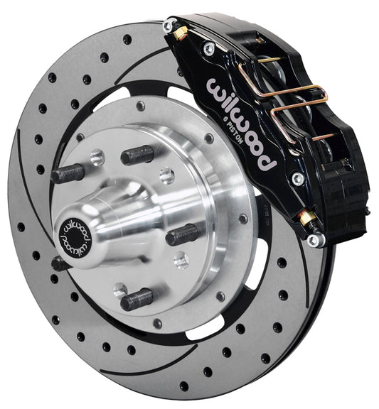37-48 FORD KIT,FRONT,DP6,12",DRILLED,BLACK