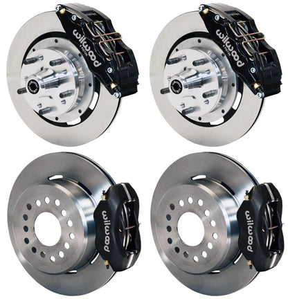 62-72 CDP B&E BODY W/DRUMS FULL DISC BRAKE KIT,12" ROTORS,6/4 PISTON BLACK