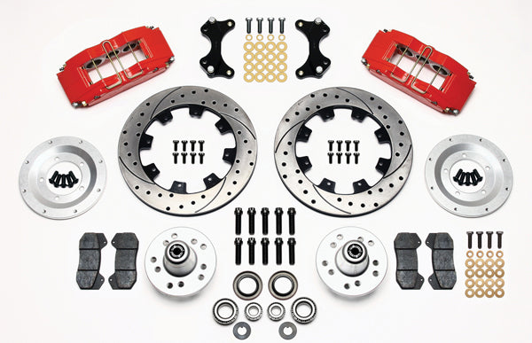 WWE PRO SPINDLE KIT,FRONT,DP6,12",DR,RED