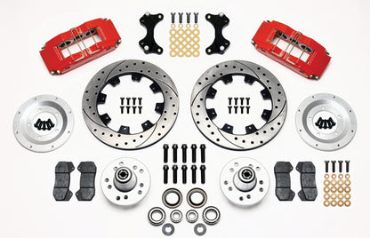 WWE PRO SPINDLE KIT,FRONT,DP6,12",DR,RED