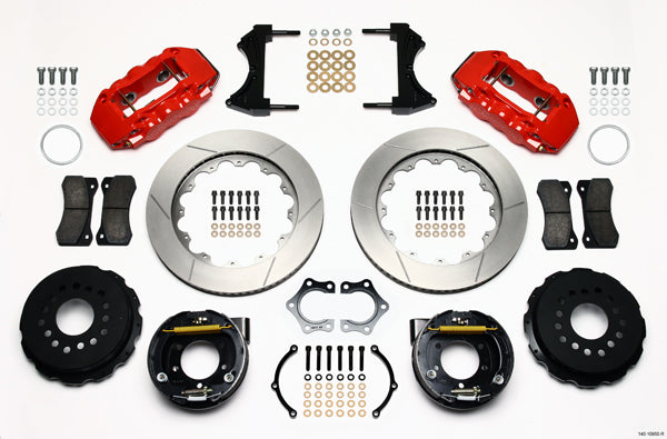 05-14 MUSTANG KIT,REAR,AERO4,14",RED