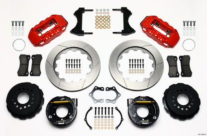 FORD 8.8" KIT,2.50",REAR PB,AERO4,14,RED