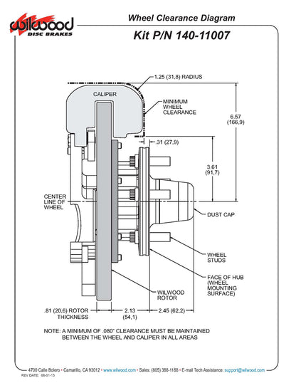 70-78 CAMARO KIT,FRONT,FDL,11",RED