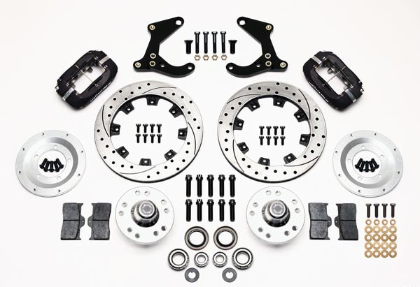55-57 FULL SUSPENSION,11.75/11" BRAKES,REAR KIT,BK,DR