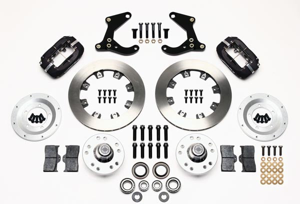 55-57 FULL SUSPENSION,11.75/11" BRAKES,REAR KIT,BLACK
