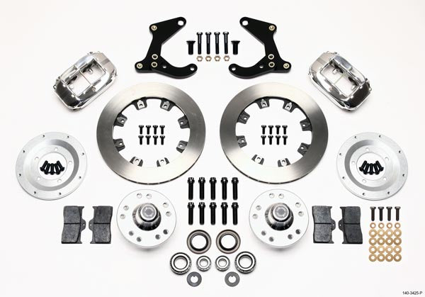 55-57 CHEVY KIT,FRONT,FDL,11.75,POLISHED