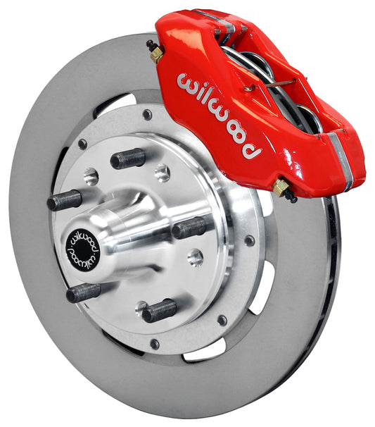 55-57 CHEVY KIT,FRONT,FDL,11.75",RED CAL