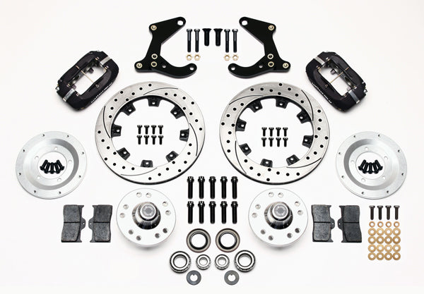 59-64 FULL 2" DROP,11" BRAKES,REAR KIT,BK,DR