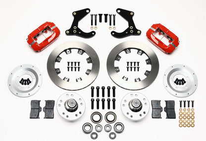 59-64 FULL SUSPENSION,11.75/11" BRAKES,REAR KIT,RED
