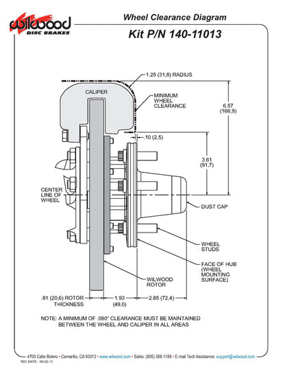 37-48 FORD KIT,FRONT,FDL,.810,11",RED