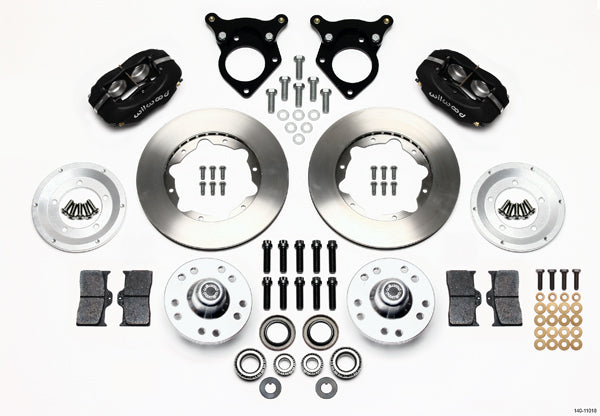 87-93 FULL SUSPENSION,11" BRAKES,REAR KIT,BLACK