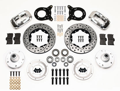 65-69 MUSTANG KIT,FRONT,11",DRILLED,POLISH