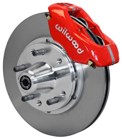 65-69 MUSTANG KIT,FRONT,FDL,11",RED CAL.