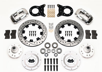 70-73 MUSTANG KIT,FRONT,12",DRILLED,POLISH