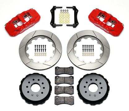97-13 CORVETTE C5 & C6,REAR,AERO4,14,RED