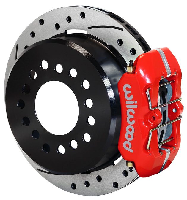 BIG FORD KIT,2.36",REAR PB,11",DRILLED,RED