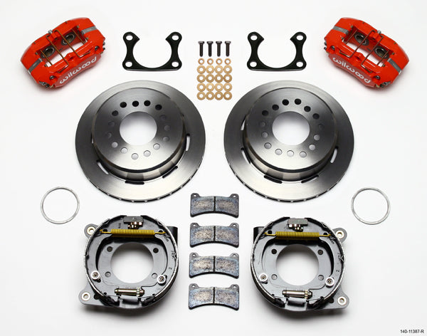 BIG FORD KIT,2.36",REAR PB,11",RED