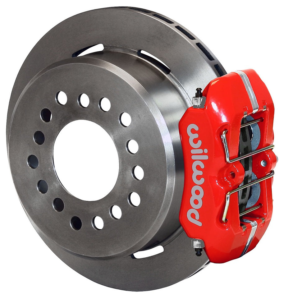 BIG FORD NEW KIT,2.50",REAR PB,STAGGERED SHOCKS,DPLP,11" ROTORS,RED CALIPERS