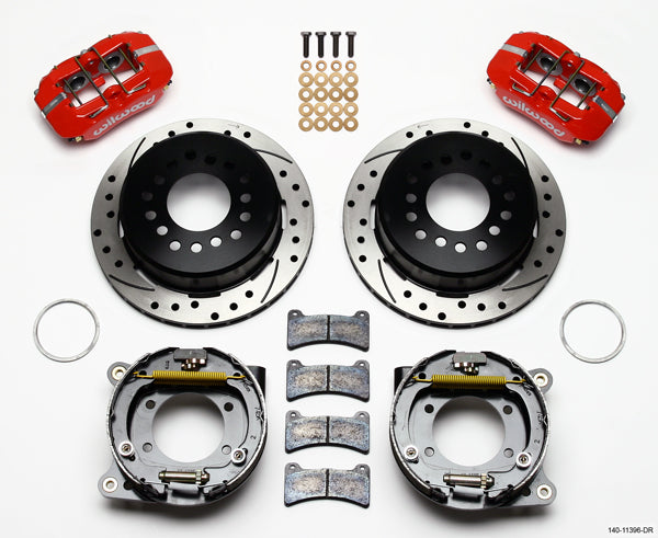 FORD 8.8",2.5",REAR PB,FDL,11",DRILLED,RED