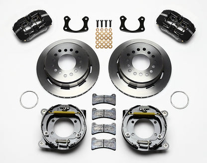 65-69 FORD,MERCURY FULL DISC BRAKE KIT,11" ROTORS,BLACK CALIPERS