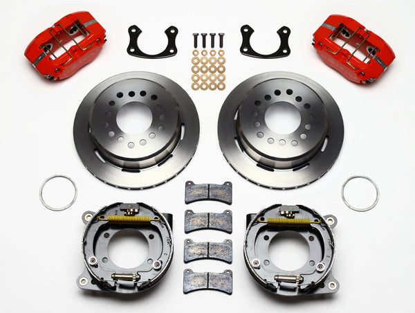 BIG FORD NEW KIT,2.50",REAR PB,FR.MT,RED