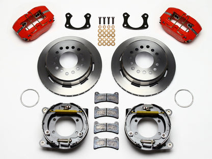 BIG FORD NEW KIT,2.50",REAR PB,FR.MT,RED