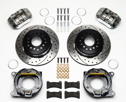 55-57 CHEVY,56 CORVETTE,REAR,11",DRILLED,POLISHED