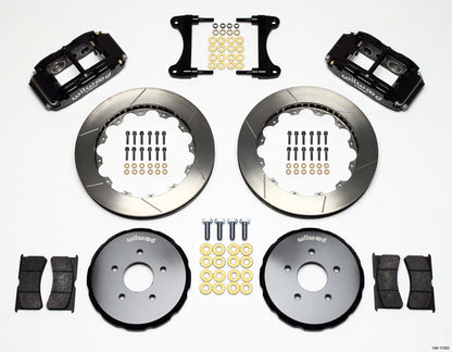 09-13 NISSAN 370Z FULL DISC BRAKE KIT,13" ROTORS,BLACK CALIPERS
