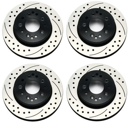 1965-1982 CORVETTE C2,C3 ROTOR SET,FRONT & REAR,DRILLED