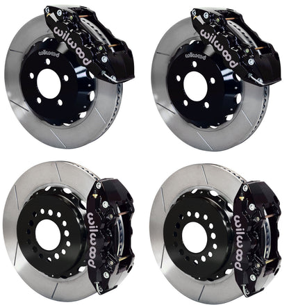 05-11 CHARGER FULL DISC BRAKE KIT,14" ROTORS,BLACK CALIPERS