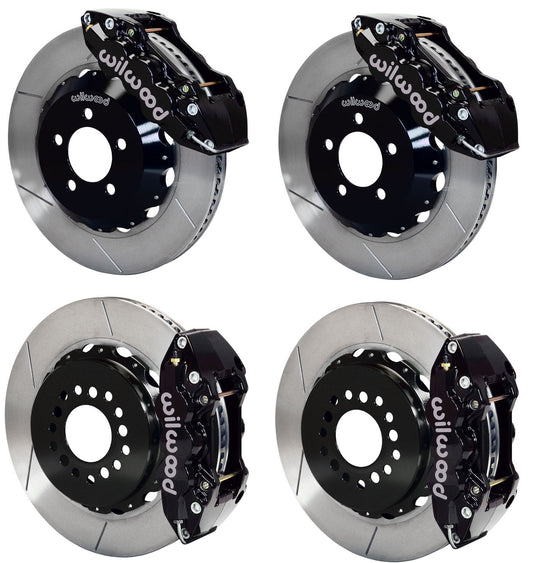 05-11 CHARGER FULL DISC BRAKE KIT,14" ROTORS,BLACK CALIPERS