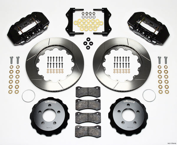 05-11 CHARGER FULL DISC BRAKE KIT,14" ROTORS,BLACK CALIPERS