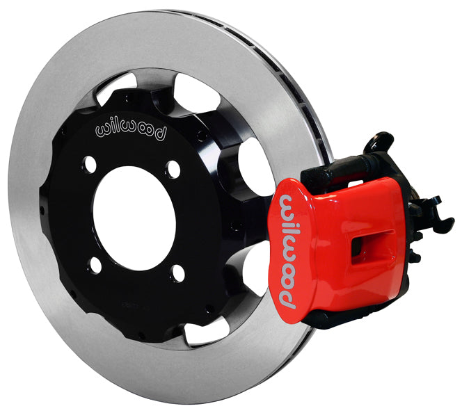 2011-2019 FORD FIESTA,REAR WITH PARKING BRAKE,11.75" ROTORS,RED CALIPERS