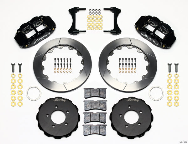 06-12 CIVIC FULL DISC BRAKE KIT,13/12" ROTORS,BLACK CALIPERS