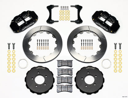 06-12 CIVIC FULL DISC BRAKE KIT,13/12" ROTORS,BLACK CALIPERS